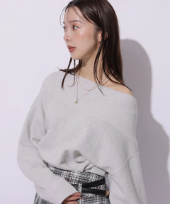 Mystrada(マイストラーダ) |アクアオフショルニット