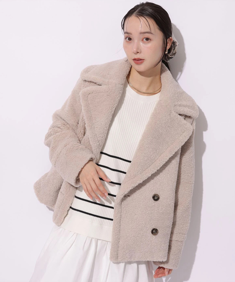 ボアショートコート | コート | Mystrada（マイストラーダ） │【公式