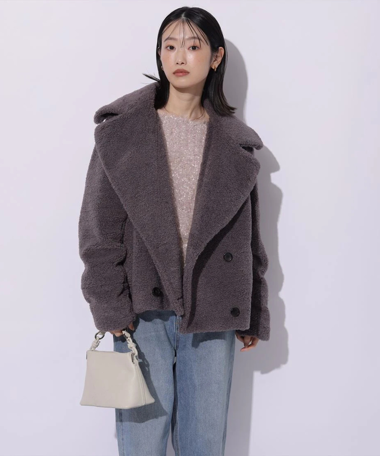 ボアショートコート | コート | Mystrada（マイストラーダ） │【公式