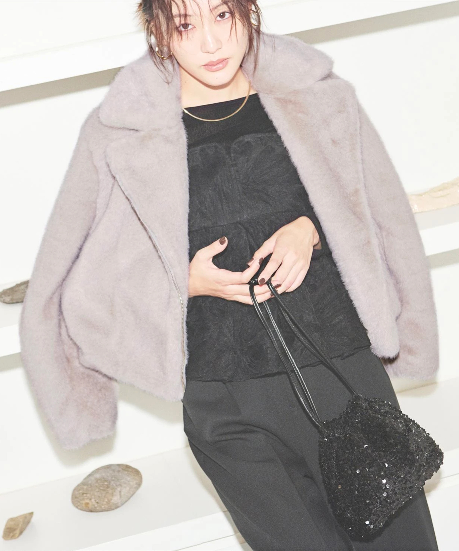 ふわふわファーコート | コート | Mystrada（マイストラーダ