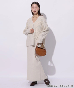 Mystrada(マイストラーダ) |ケーブル編みカーデ