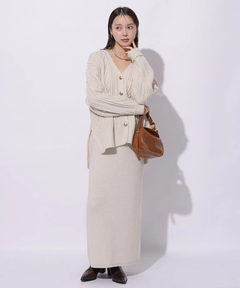 Mystrada(マイストラーダ) |ケーブル編みカーデ