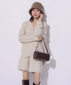 Mystrada(マイストラーダ) |ケーブル編みカーデ