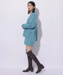 Mystrada(マイストラーダ) |ケーブル編みカーデ