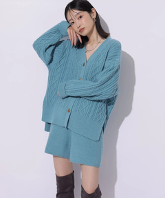 Mystrada(マイストラーダ) |ケーブル編みカーデ