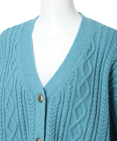 Mystrada(マイストラーダ) |ケーブル編みカーデ