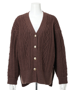 Mystrada(マイストラーダ) |ケーブル編みカーデ