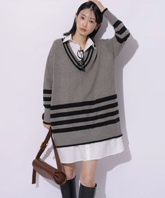 Mystrada(マイストラーダ) |シャツドッキングチュニック