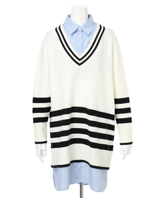 Mystrada(マイストラーダ) |シャツドッキングチュニック