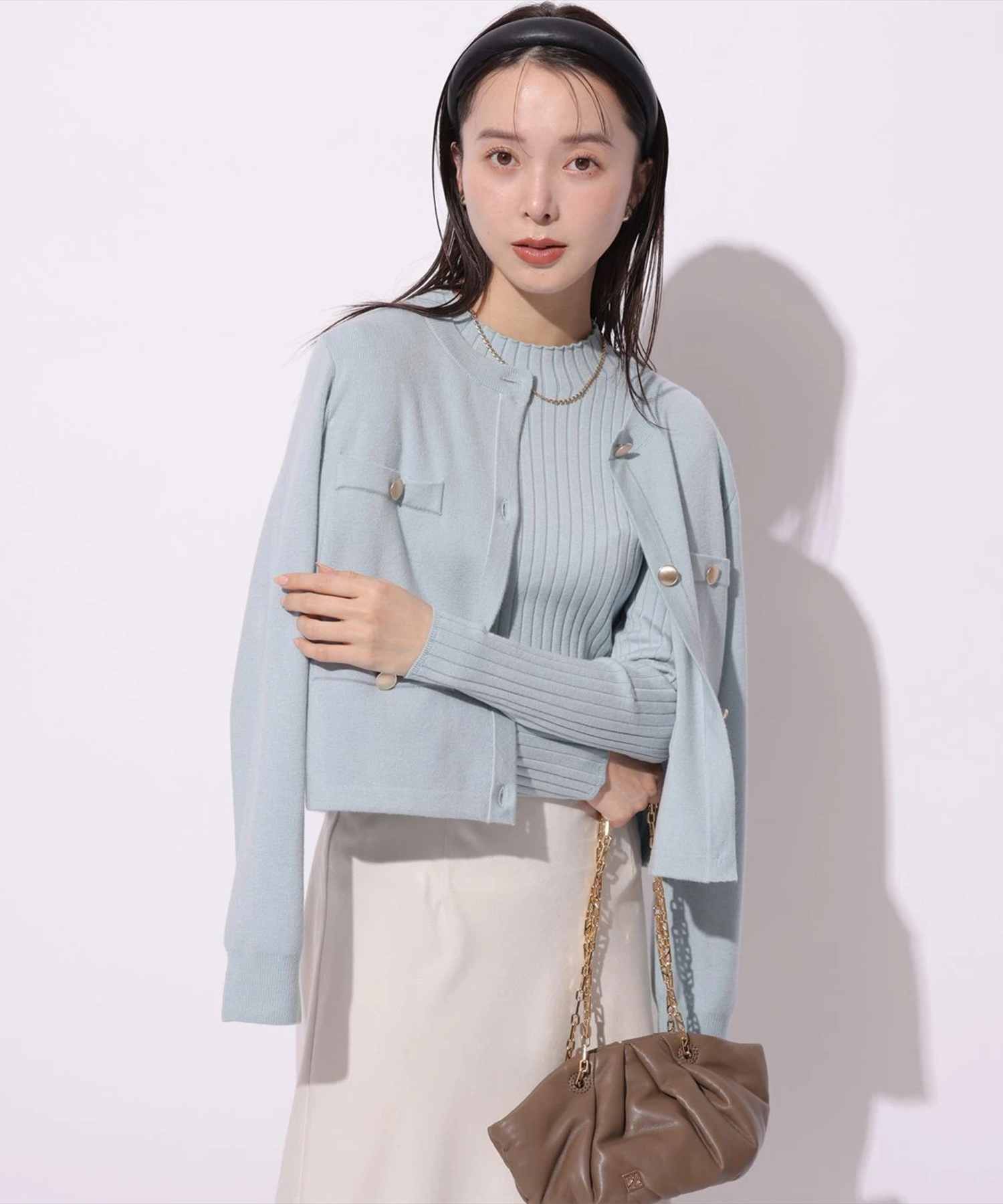 金釦ニットアンサンブル | アンサンブル | Mystrada（マイストラーダ