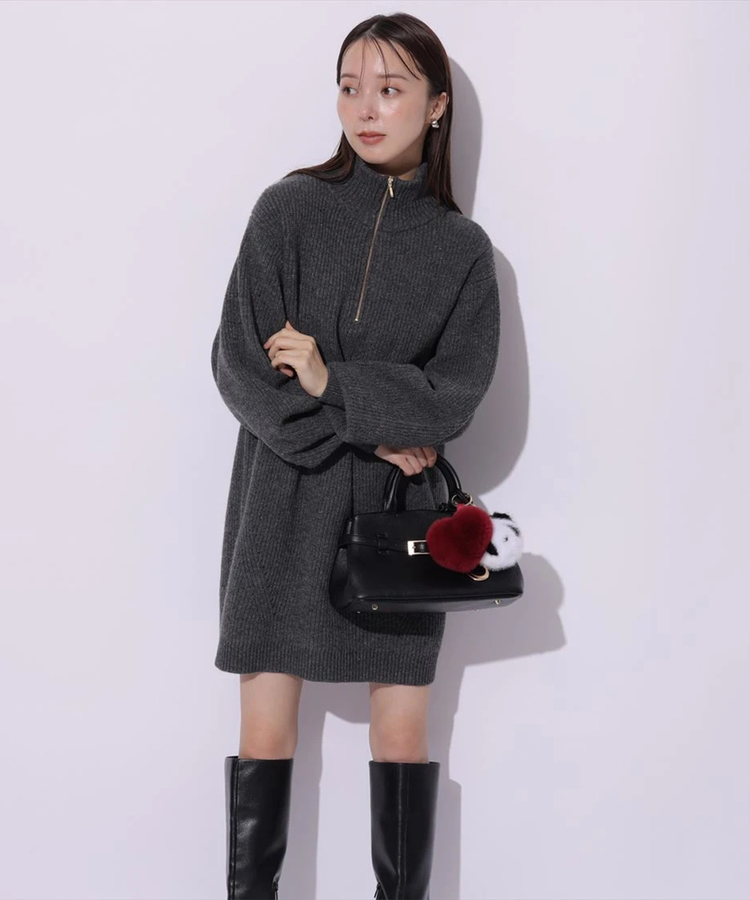 店舗限定》ハーフジップニット | ワンピース | Mystrada（マイ