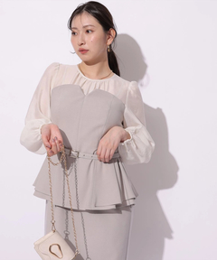 Mystrada(マイストラーダ) |ペプラムコンビワンピース