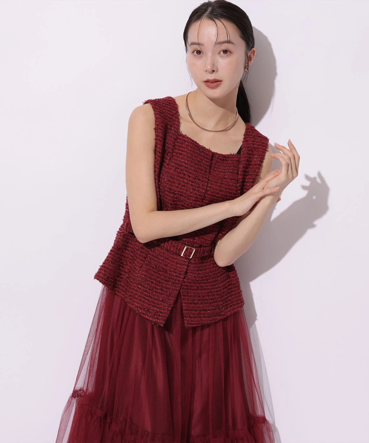 新作完売品♡希少　Mystradaジレドッキングワンピース　新品未使用品タグ付き ジレドッキングワンピース | ワンピース | Mystrada（マイストラーダ