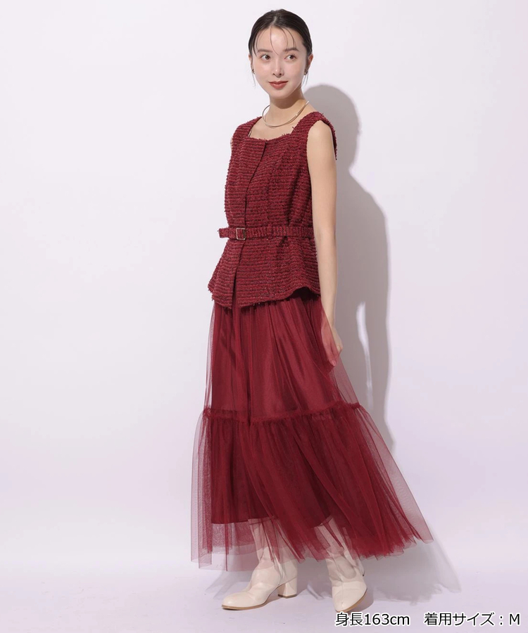 新作完売品♡希少　Mystradaジレドッキングワンピース　新品未使用品タグ付き ジレドッキングワンピース | ワンピース | Mystrada（マイストラーダ