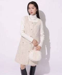 ツートーンチェックフロッキーワンピース | ワンピース | Mystrada