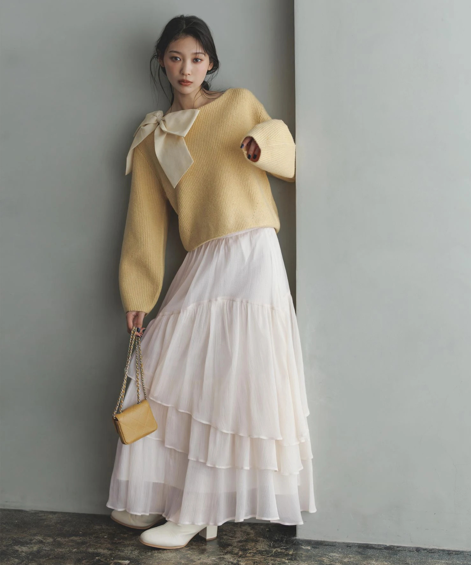 シアーランダムティアードスカート | スカート | Mystrada（マイ