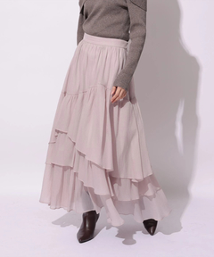 Mystrada(マイストラーダ) |シアーランダムティアードスカート