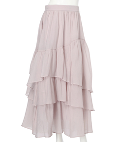 Mystrada(マイストラーダ) |シアーランダムティアードスカート