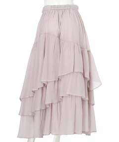 Mystrada(マイストラーダ) |シアーランダムティアードスカート