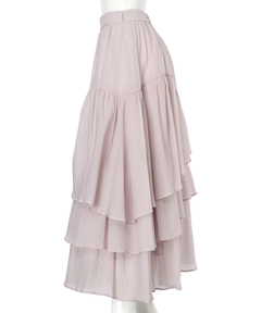 Mystrada(マイストラーダ) |シアーランダムティアードスカート