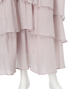 Mystrada(マイストラーダ) |シアーランダムティアードスカート