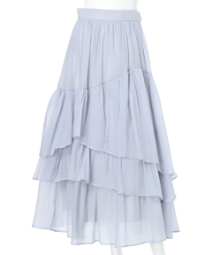 Mystrada(マイストラーダ) |シアーランダムティアードスカート