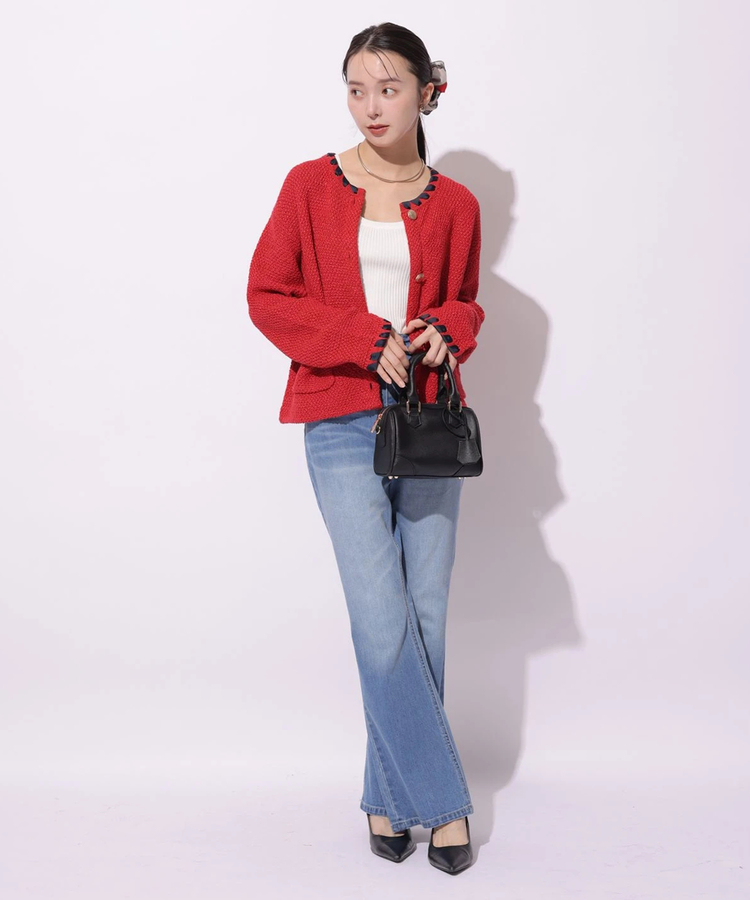 ブークレニットジャケット | カーデ | Mystrada（マイストラーダ