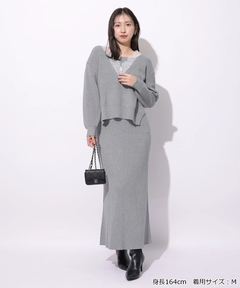 Mystrada ツイーディジャンスカ　グレー Mystrada ツイーディジャンスカグレー