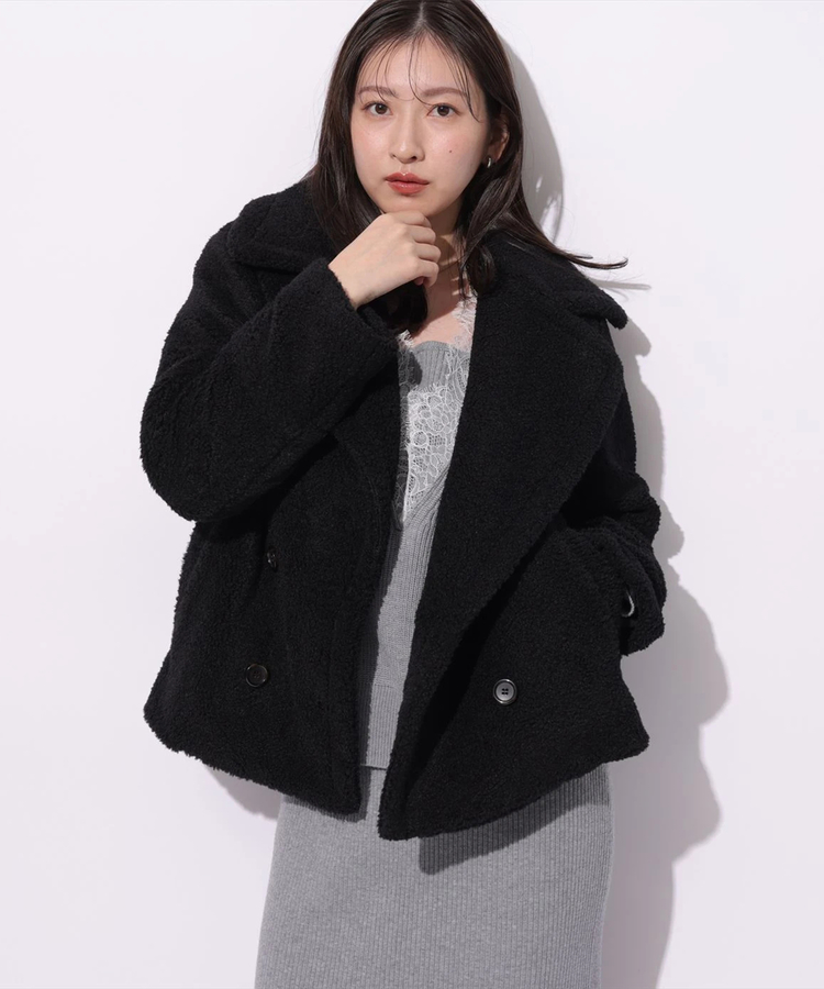 Mystradaルミネ新宿店限定》ボアショートコート | コート | Mystrada