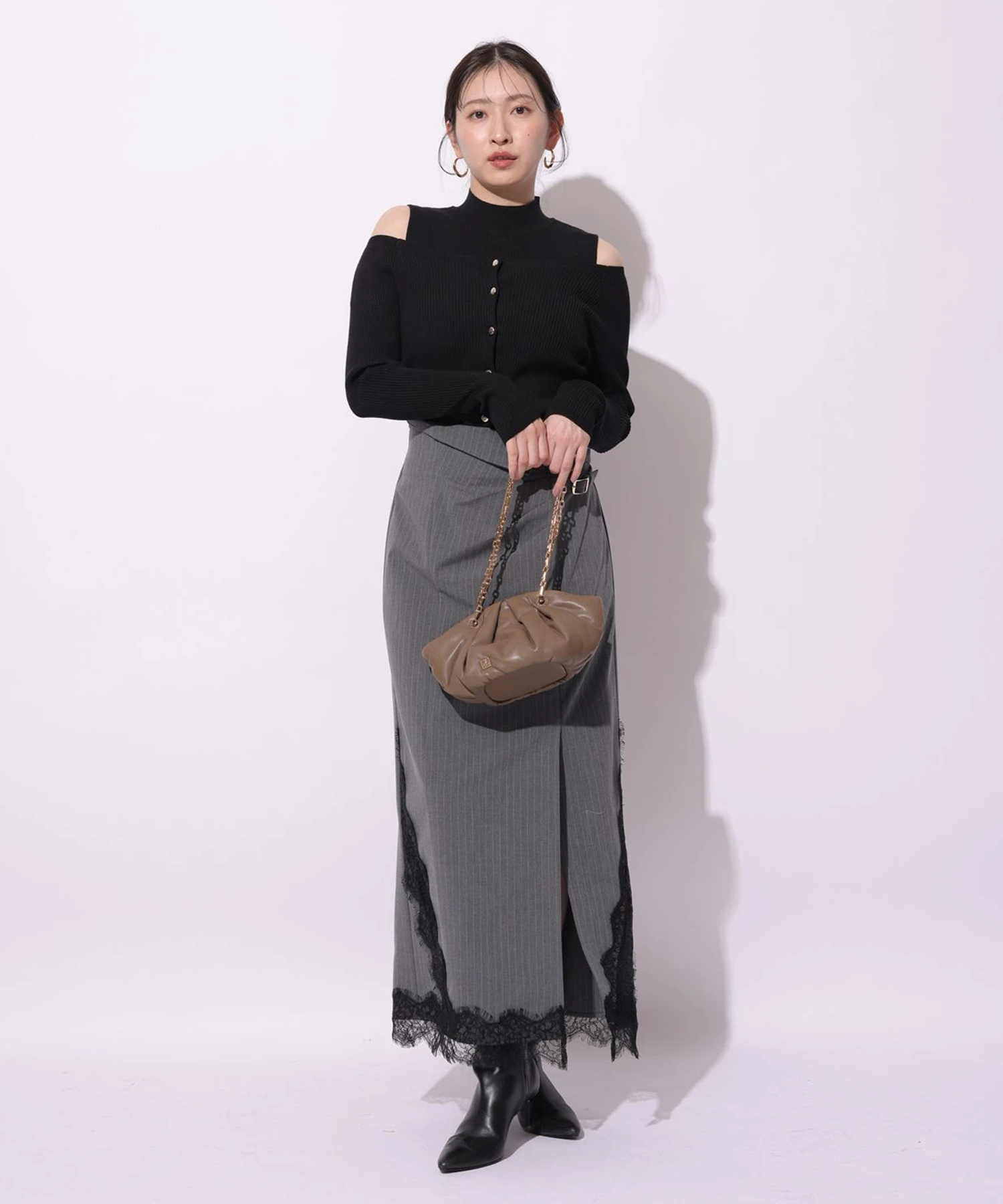 レースアシメウエストスカート | スカート | Mystrada（マイストラーダ