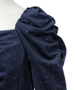 Mystrada(マイストラーダ) |[WEBLIMITED]ドットペプラムブラウス