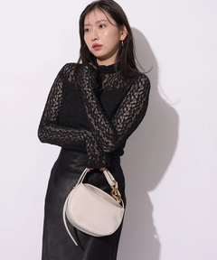 Mystrada(マイストラーダ) |レースハイネックカットソー