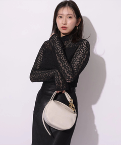 Mystrada(マイストラーダ) |レースハイネックカットソー