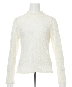 Mystrada(マイストラーダ) |レースハイネックカットソー