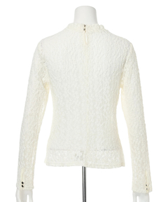 Mystrada(マイストラーダ) |レースハイネックカットソー