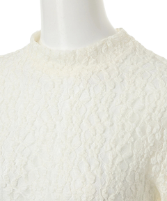 Mystrada(マイストラーダ) |レースハイネックカットソー