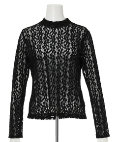 Mystrada(マイストラーダ) |レースハイネックカットソー