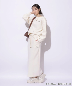 スタッフコーディネート】<FILA別注>ダンボールタイトスカート｜kako
