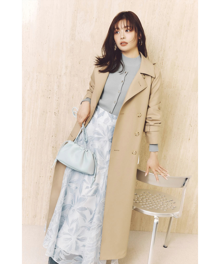 【新品未使用タグ付、雑誌掲載】Mystrada（マイストラーダ）　ロングコート 新品未使用タグ付、雑誌掲載】Mystrada（マイストラーダ） ロング