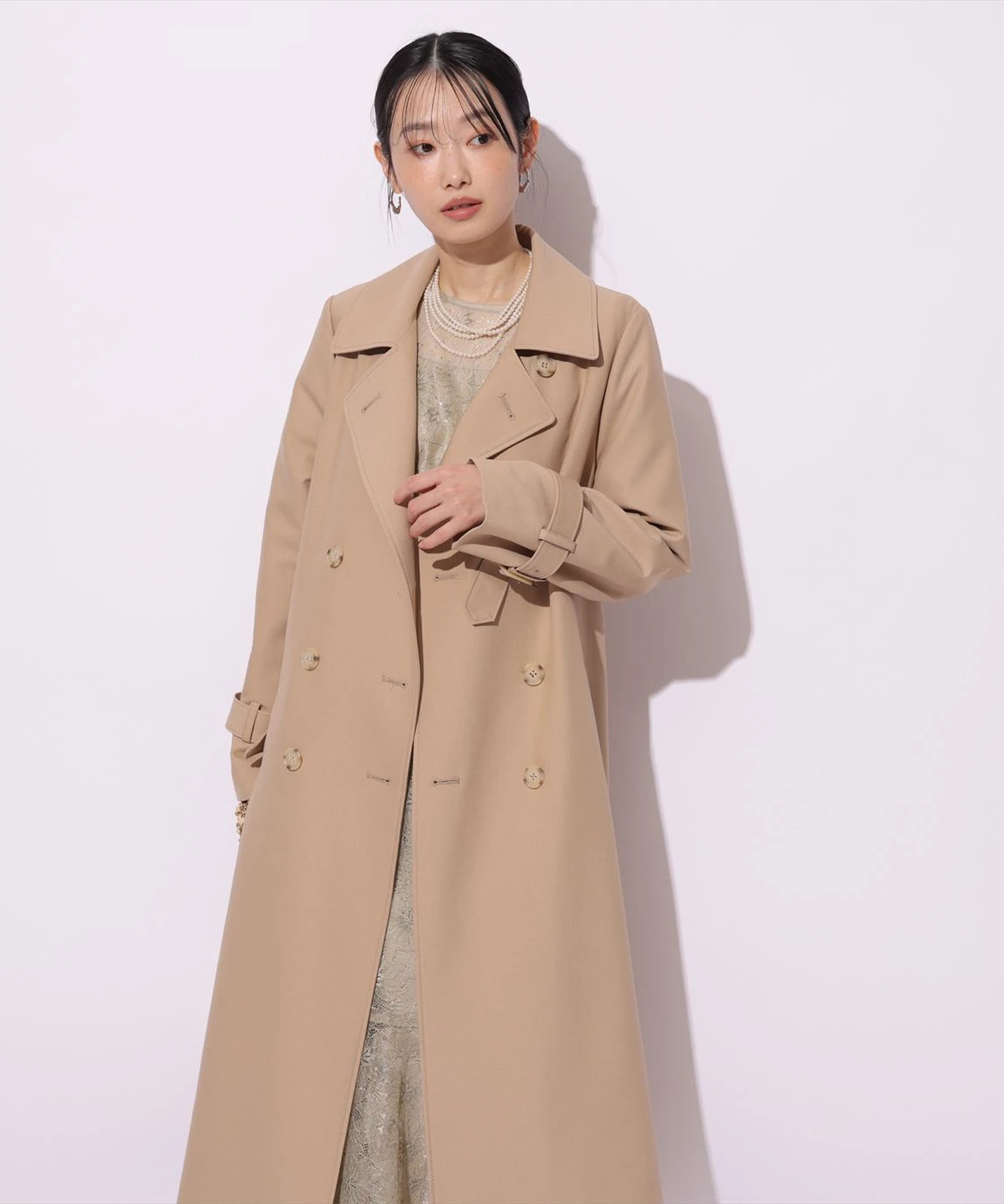 ロングトレンチコート | コート | Mystrada（マイストラーダ