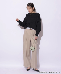 Mystrada(マイストラーダ) |ベルト付きチノパン