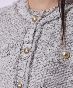 Mystrada(マイストラーダ) |フリンジニットジャケット