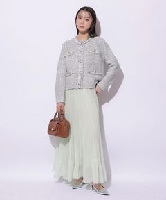 Mystrada(マイストラーダ) |フリンジニットジャケット