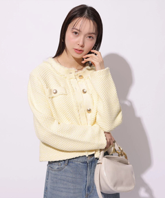 Mystrada(マイストラーダ) |フリンジニットジャケット