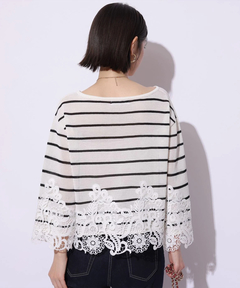 Mystrada(マイストラーダ) |《店舗限定》裾レースプルオーバー