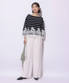 Mystrada(マイストラーダ) |《店舗限定》裾レースプルオーバー