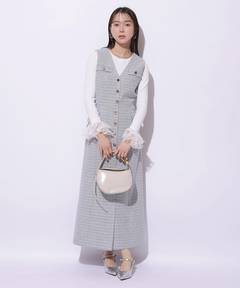 Mystrada(マイストラーダ) |ツイードジレワンピ