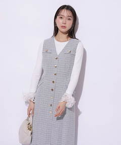 Mystrada(マイストラーダ) |ツイードジレワンピ