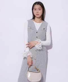 Mystrada(マイストラーダ) |ツイードジレワンピ