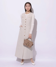 Mystrada(マイストラーダ) |ツイードジレワンピ